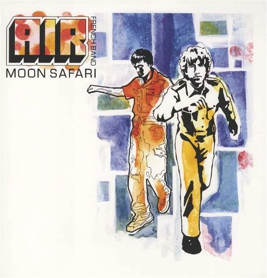 Bon marché ✔️ Moon Safari (LP) Von Air 😍 1 Bon marché ✔️ Moon Safari (LP) Von Air 😍