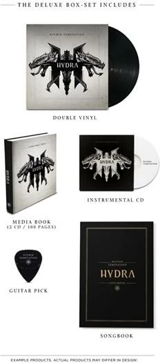 Coupon 🛒 Hydra (3 CDs + 2 LPs + Buch) Von Within Temptation 🎁 1 Coupon 🛒 Hydra (3 CDs + 2 LPs + Buch) Von Within Temptation 🎁