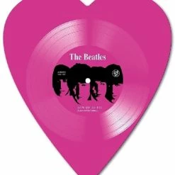 Remise ❤️ Love Me Do/Ps I Love You - Pink Heart Shaped Vinyl, 7 Inch (7" Single) Von The Beatles ✨