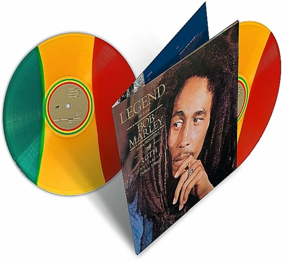 Nouveau ⭐ Legend - 30th Anniversary Edition - Red/Gold/Green Vinyl (Colored, 2 LPs) Von Bob Marley 🌟 1 Nouveau ⭐ Legend - 30th Anniversary Edition - Red/Gold/Green Vinyl (Colored, 2 LPs) Von Bob Marley 🌟