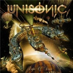 Remise 💯 Unisonic (K.Hansen/M.Kiske) Light Of The Dawn - Boxset & T-Shirt Size L (2 CDs + LP) Von Unisonic (K.Hansen/M.Kiske) 🌟