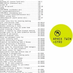 Grosses soldes 💯 Syro (3 LPs + Digital Copy) Von Aphex Twin 🔔